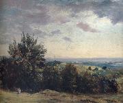 View from Hampstead Heath,Looking West